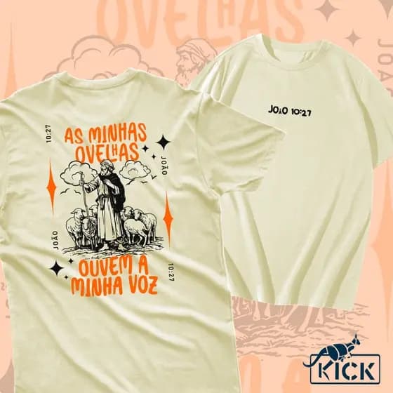 Camisa Camiseta Unissex Minhas Ovelhas