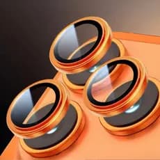 Kit Película Lente De Câmera Aro Color Lisa Compatível Para Iphones:17 Pro/ 17 Pro Max