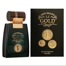 Perfume New Brand Gold MASCULINO 100ml ORIGINAL LACRADO