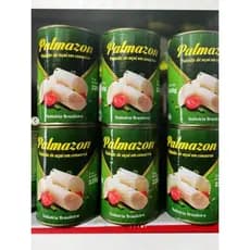 KIT COM 4 LATAS DE PALMITO DE AÇAI EM CONSERVA PALMAZON DE 220grs COM GARANTIA
