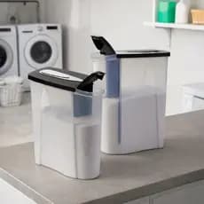 Porta Sabão Dispenser 3 em 1 com Dosagem Ajustável 1Kg