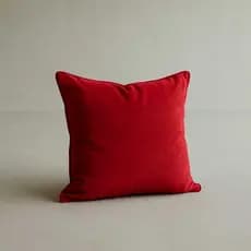 01 Capa De Almofada 65x65 cm Tecido Suede Liso Grande Almofadão Zíper Invisível Decorativa