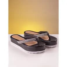 chinelo com tiras larga de estras confortável estiloso (Dará)