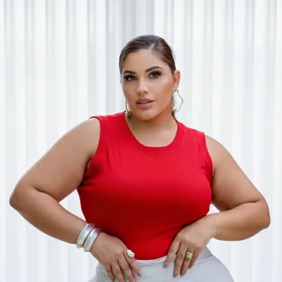 Regata Feminina Plus Size Canelada Premium  Blusa Básica Moda Ribana