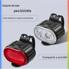 LANTERNA/FAROL/LED PARA BICICLETAS