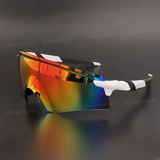 Óculos De Sol Para Ciclismo UV400 Rimless Anti-Bumper À Prova De Vento Caminhadas De Pesca De Motocicletas