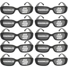 Kit 100 Óculos Personalizado Tiktok Com Frase Para Festas