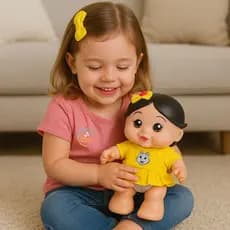 Boneca Magali Turma Da Monica Baby Fala Frases