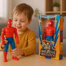 Brinquedo Boneco Aranha Herois da Toys 42 cm presente infantil