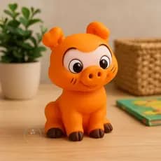 Boneco Chovinista Mascote do Cascao Turma da Monica Brinquedo Vinil Desenho  Filme Animal