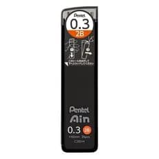 GRAFITE PENTEL AIN 0,3MM 2B 25 MINAS