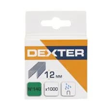 Grampo Dexter de 12mm 1,3mm Caixa com 1000 peças