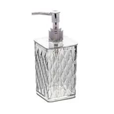 Plasútil Porta Sabonete Líquido com Pump Cristal Âmbar Glamour