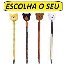 Leo&Leo 01 Lapiseira Ursinho 0.7mm + 01Grafite 0.7mm Material Escolar