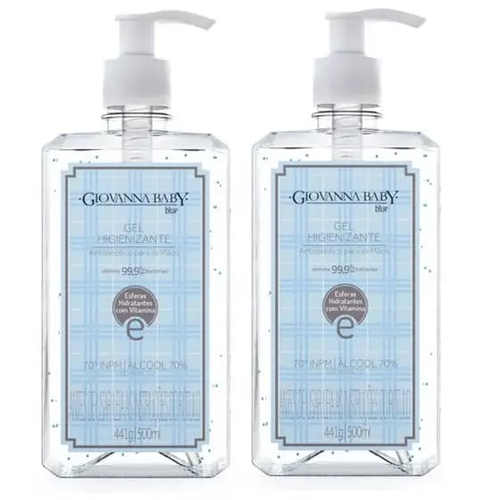 Giovanna Baby Kit Promocional C/2 Álcool Gel 500ml