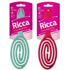 Ricca Escova Shower Flex Rosa/Verde