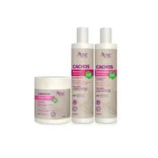 Kit Apse Cachos Shampoo - Condicionador - Ativador