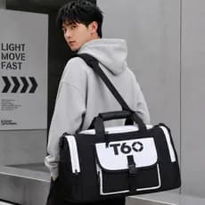 Bolsa Mala Academia Viagem Imagem Impermeável T60 Original Fitness Transversal Casual Masculino Feminino  Multineos