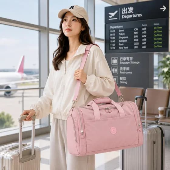 Bolsa Mala Sacola Saco para Academia e Viagem Treino Transversal Esportiva Multineos