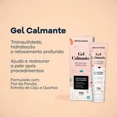 Della E Delle Gel Calmante Facial Anti Estresse Para O Rosto