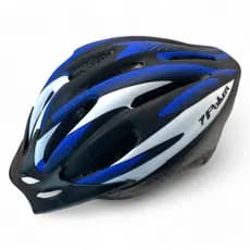 Capacete Ciclismo Bike Com Sinalizador Led Viseira Poker