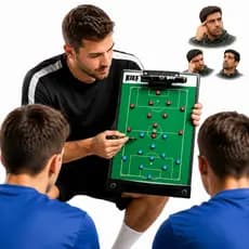 Prancheta Tática Magmetica Futebol a4 – Treinador Profissional | Treino e Jogo de Futebol