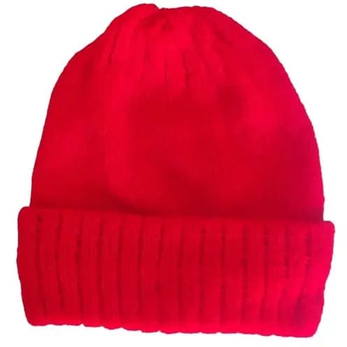 Gorro de Lã Adulto (vermelho)