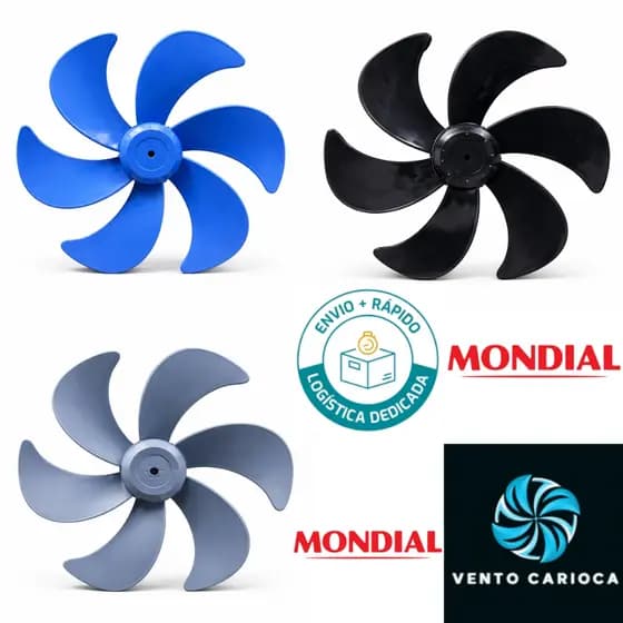 Hélice Ventilador Mondial 40 cm Cores