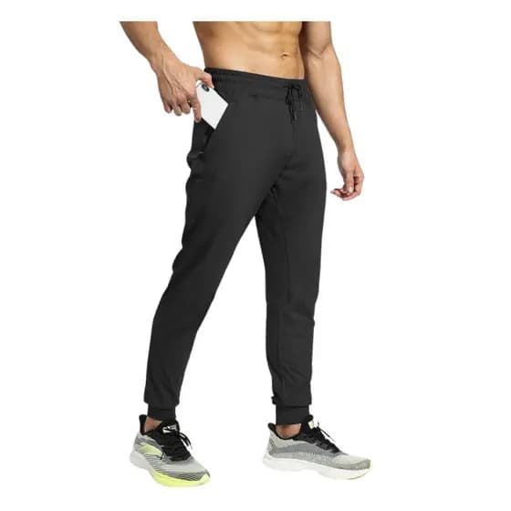 Calça Dry Fit Elastano Corrida Academia Treino Respirável Ajuste Na Cintura Esporte Secagem Rápida