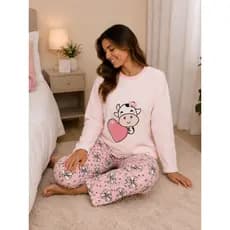 Conjunto Pijama de plush Feminino Masculino Adulto idoso  Juvenil Infantil tal pai tal Filho tal mãe tal filha
