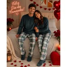 Pijama de plush Forrado Masculino Feminino Juvenil Infantil  Inverno Grosso 200g Longo Soft Veludo Fleece básico
