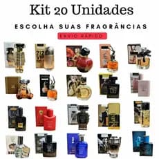 Kit Perfumes 30ml Miniatura Masculino E Feminino