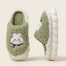 Pantufa Chinelo Casa Inverno Antiderrapante Sola Costurada Reforçada Quente Macio Unissex
