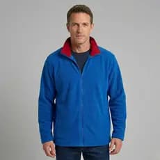 Jaqueta Masculina Inverno Fleece Blusa Térmica Com Zíper Gola Bolso Interno