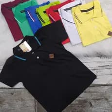 Camisa Gola Polo Infantil Menino Varias Cores Tamanho 01 ao 08
