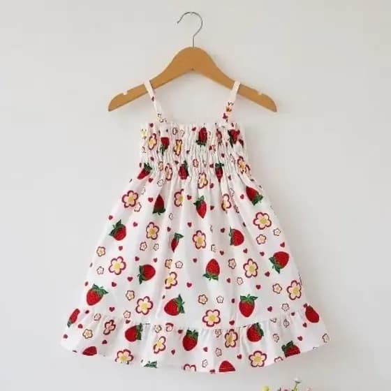 Vestido Estampado Infantil Varias Estampas