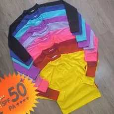 Camisa Proteção UV50 Infantil Moda Praia - Tamanhos 01 a 08 anos