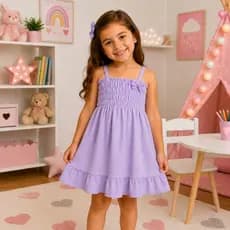 Vestido Confortável Infantil
