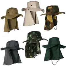 Chapéu Pescador Camping Australiano Proteção Pescoço