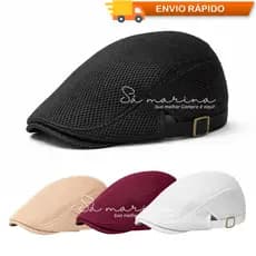 Boina Masculina Com regulagem Lateral Malha Respirável Peaky Blinders BOINA FIVELA