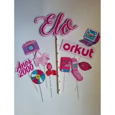 Topo de Bolo anos 2000 orkut