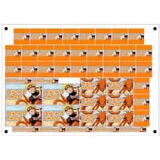 Kit 125un Adesivos Escolares - Etiqueta escolar - Kpop- Sonic- Naruto- Capitão América- Stitch