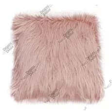 Capa De Para Almofada Peluda 40x40 Decoração Varias Cores Variadas Pelúcia Longa Luxo Pelo Sintético