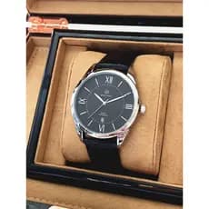Relógio masculino Casual de quartzo de alta qualidade, temperamento simples, à prova d'água, cinto de relógio masculino,