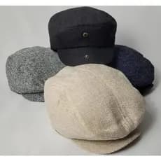 Boina Masculina Moda Outono/Inverno/Retrô/Britânico/Casual Para Primavera botao frontal