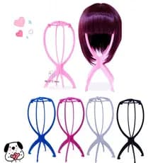 kit 5 Suporte Dobrável plástico Para Descansar Peruca wigs Guardar e Secar Lace Chapéu expositor