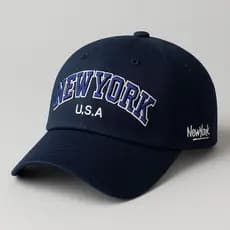 BONÉ U.S.A NEW YORK RETRO BASEBOL NY ABA CURVA DAD HAT REGULAGEM FITÃO FEMININO MASCULINO UNISSEX