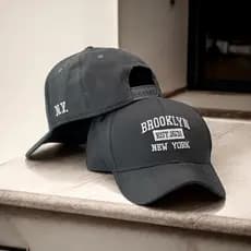 BONÉ ORIGINAL BROOKLYN NEW YORK NY SNAPBACK BASEBOL RETRO ABA CURVA MODA VERÃO