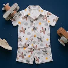 Pijama Conjunto Masculino Infantil Video Game Aniversários, eventos, estampado, tematico 1 a 8 anos