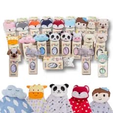 Naninha Para Bebê Porta Chupeta Bichinhos
